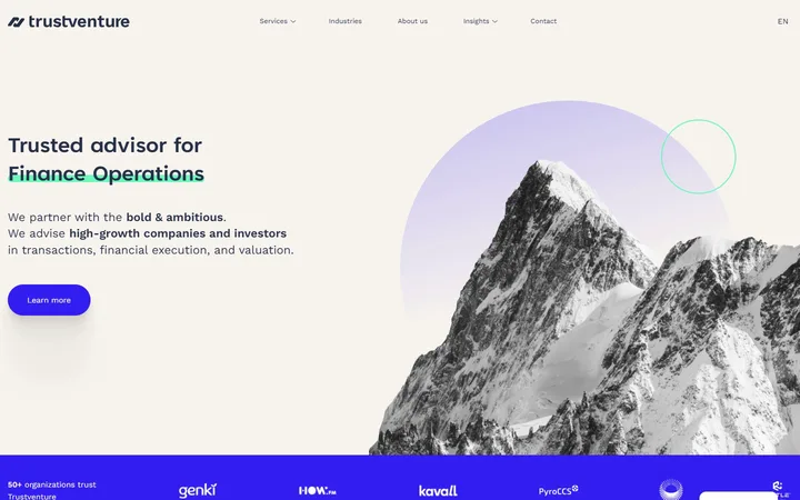 Screenshot of Trustventure